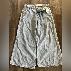 A.n.a. Wide-Leg Light Blue Jeans- NWT